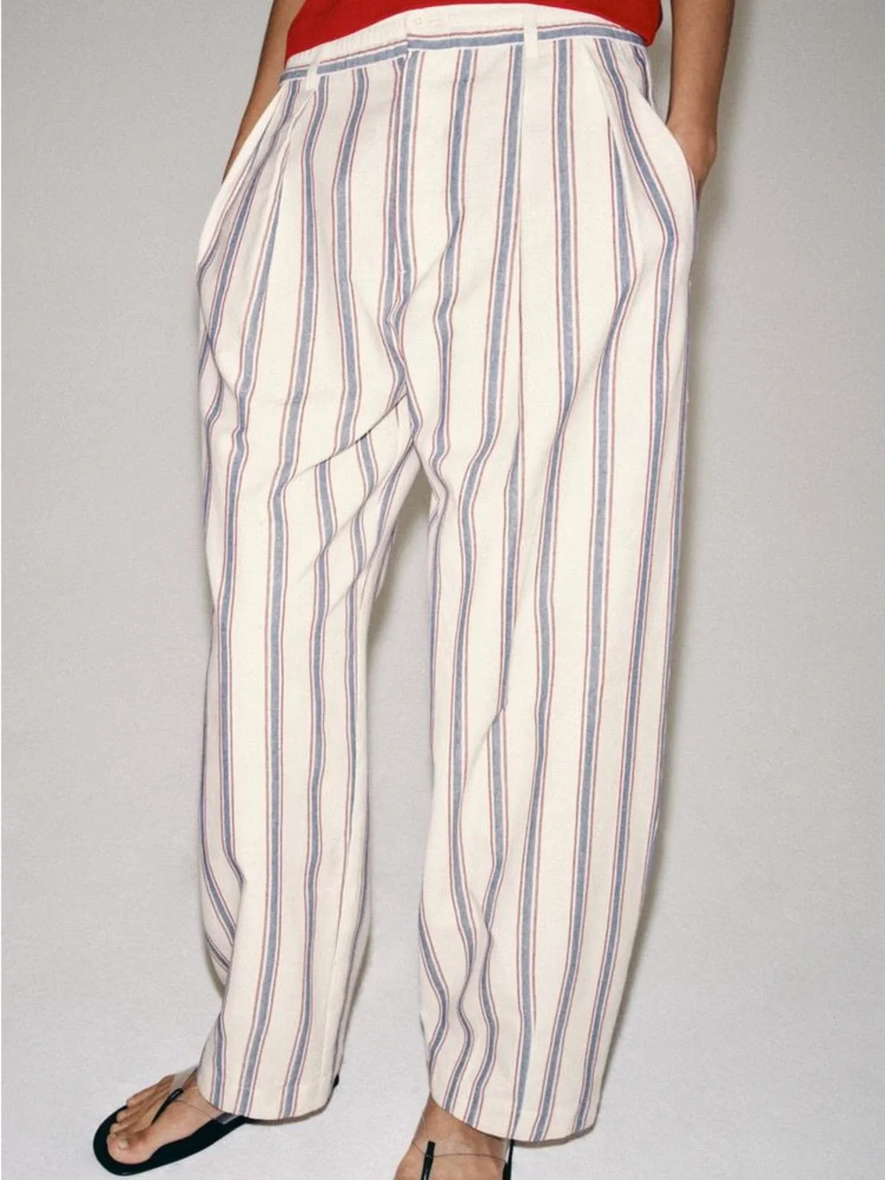 NWT ZW COLLECTION STRIPED BALLOON PANT Size M
